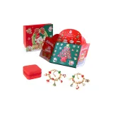 Рождественская наклейка, веселье, коробка + изящная встроенная память, коробка