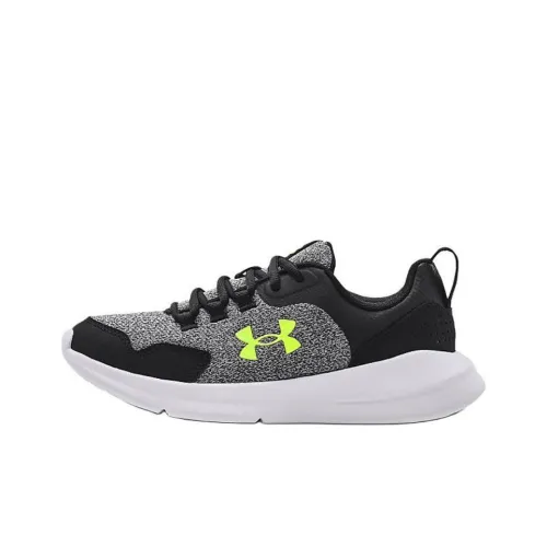 Under Armour Essential Детские беговые кроссовки Низкий топ Черный Серый Унисекс
