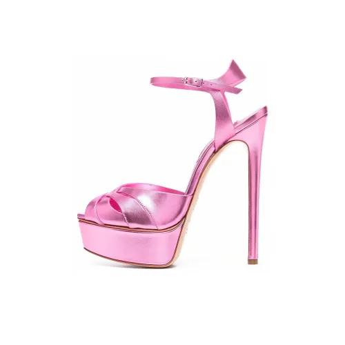 Casadei One Ремешок Сандалии Женские Розовые