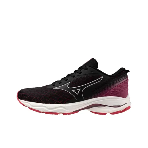 Mizuno Износостойкий и Легкий Низкий Топ Беговые Кроссовки Женские Черные