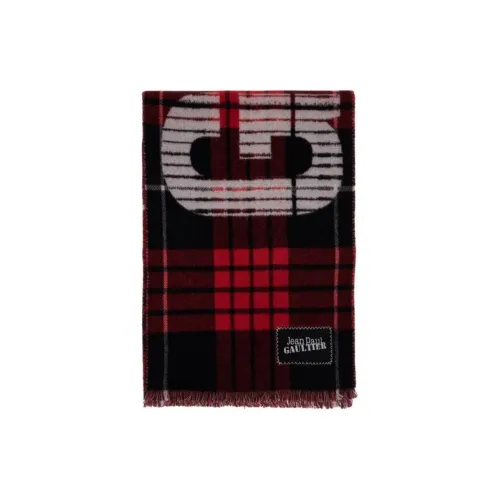 Jean Paul Gaultier Шерсть Новая шерсть Вязаные шарфы Женские Красный