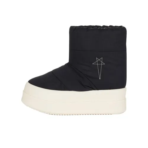 Rick Owens DRKSHDW Абстрактный Сноубутсы Мужской Черный