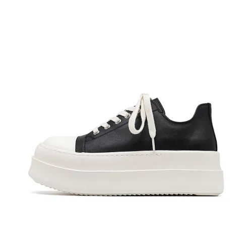 Ignition Устойчивые к истиранию Низкие Кроссовки для скейтбординга Унисекс Черные