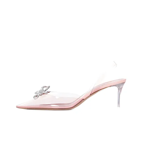 AMINA MUADDI Узкий каблук Высокие каблуки 6 см Женские Розовый