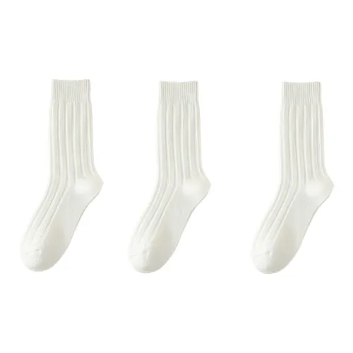 Cheemy Free Носки Crew Мужские 3 упаковки белые