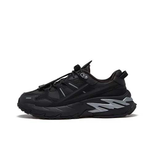 FILA FUSION Низкий Топ Casual Мужской Черный