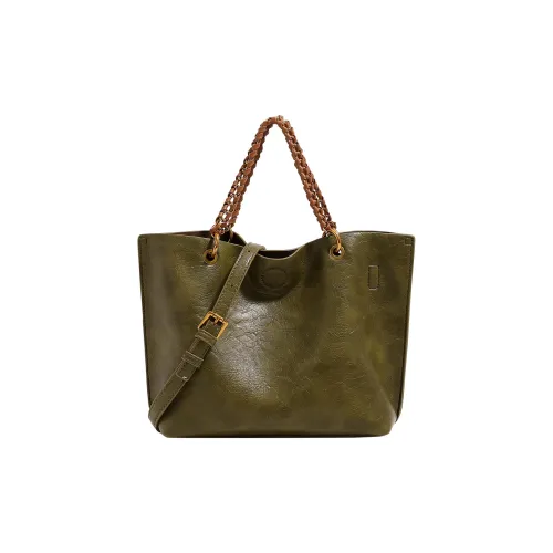 H YXIANG Сумка Tote из синтетической микрофибры сумка для покупок сумка через плечо женская сумка оливково-зеленый