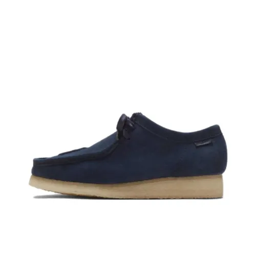 KITH X New York Yankees x Clarks Originals WALLABEE Low Топ Повседневная обувь Унисекс Морской синий