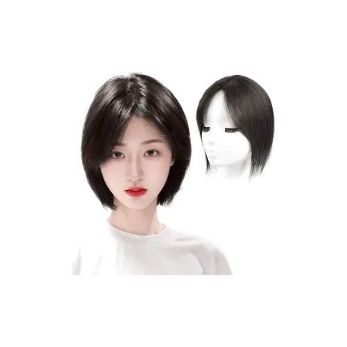 YUNQING Швейцарская сетка патч парики натуральный мокко