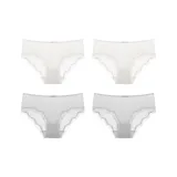 Экрю *2 + Утренний туманно-серый *2 (4 упаковки)