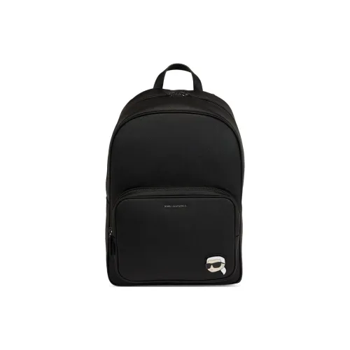 Рюкзак из полиуретана Karl Lagerfeld унисекс черный