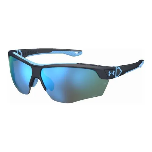 Under Armour Смола Нерегулярная форма Солнцезащитные очки Унисекс Синий