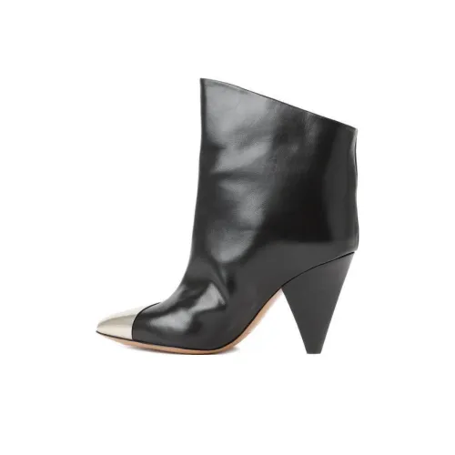 ISABEL MARANT Ботильоны Черно-серебристые Женские
