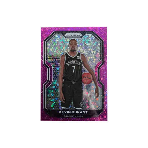 PANINI 20220 21 Prizm Цвет KD Pink Bubbles 50 Strand Голографическая карта Спортивные карты 1 шт