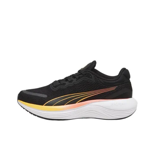 PUMA Детская беговая обувь Low Top Черный/Белый Школьный возраст