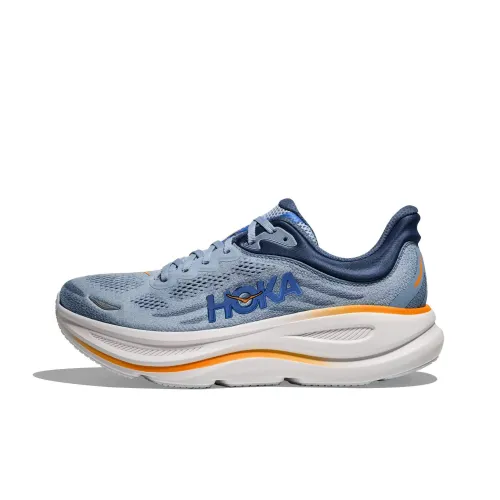 HOKA ONE ONE Износостойкий Легкий Низкий Топ Бег на длинные дистанции Обувь Унисекс Синий