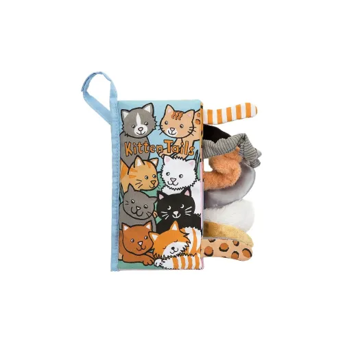 JELLYCAT Коллекция кошек Little Кошка Ласточкин хвост Ткань КНИГА Развивающие игрушки