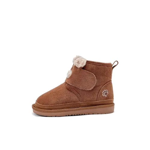 DAVE&BELLA Детские зимние сапоги High Top Коричневый Для дошкольников