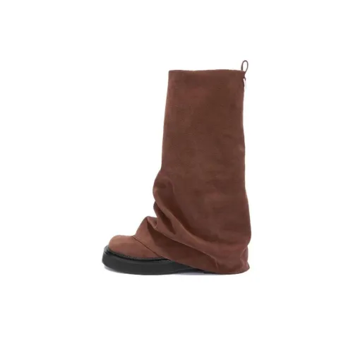 The Attico Робин Колено Высокие сапоги Женские Коричневый