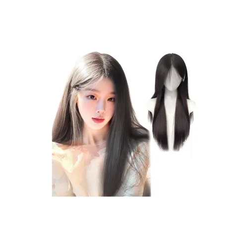 MOUSIYUN Кружево Millionaire Длинные Прямые Волосы Парики