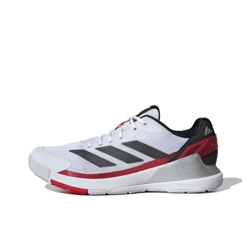 Adidas Slip-resistant Abrasion-resistant Low-top Tennis Shoes Unisex White Black Adidas Противоскользящие Аbrasion-resistant Низкие Кроссовки для тенниса Унисекс Белый Черный
