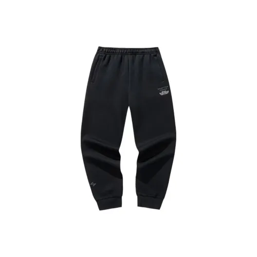 ANTA Basketball Collection Вязаные тренировочные брюки Мужские Основной черный