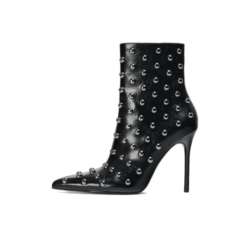 ZARA Ботильоны Черные Женские