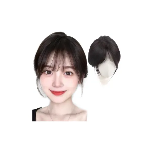 YUNQING Французский Liu Hai Парики Естественный Мокко