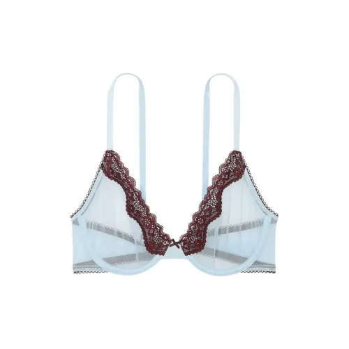 Victoria's Secret 24 BIG Show Collection TEASE Бюстгальтер Женский Светлый Аква Синий Коричневый
