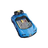 [Батарейка Версия-Бугатти Синий] Гонки Приключение Игра Консоль