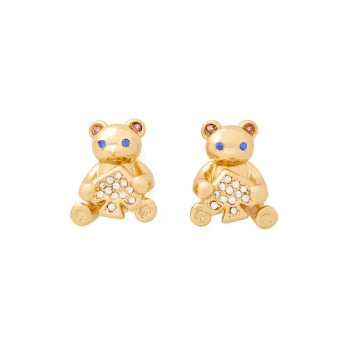 Kate Spade Copper Stud Earrings Women's Gold Kate Spade Медные серьги-гвоздики женские золотые