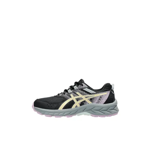 Asics Gel Venture 9 Low Топ Детская Беговая Обувь Черная Детская