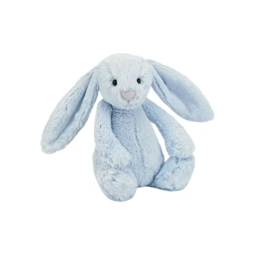 JELLYCAT Кролик Shy Синий Кролик Куклы Плюшевая кукла 31 см Высота