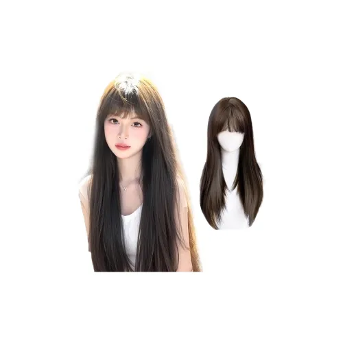 WANWANFENG Full Голова COVER Без сетки для волос Парики