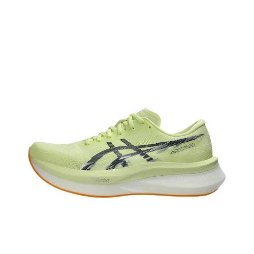 ASICS MAGIC SPEED 4 Амортизация Устойчивость к истиранию Дышащие Низкие кеды для бега Мужские Зеленые