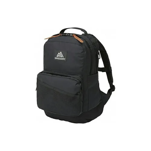 GREGORY Nylon Backpack Medium Unisex Black GREGORY Нейлоновый рюкзак средний унисекс черный