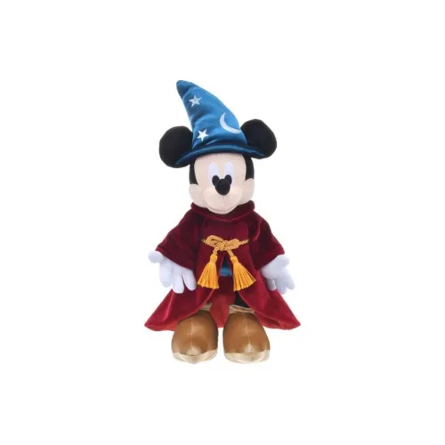 Disney Fantasia 25th Anniversary Fantasia Волшебник Mickey Куклы Микки Маус Плюшевая кукла 41 см Высота Tokyo Disney