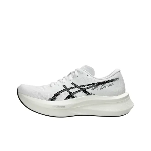 ASICS MAGIC SPEED 4 Беговые кроссовки Низкий Топ Белый Женский