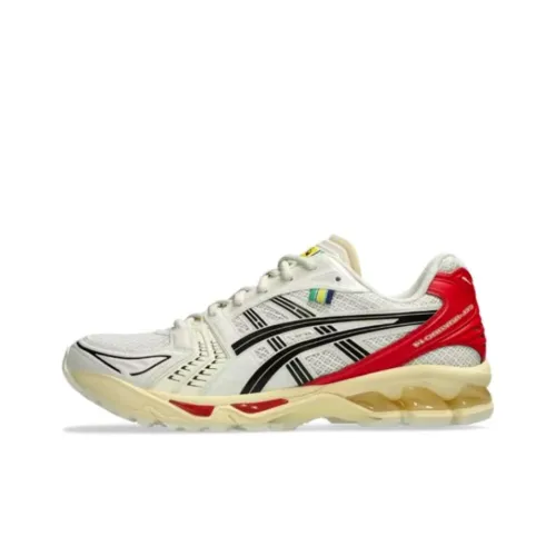 Asics Gel Kayano 14 Low Топ Повседневные Беговые Кроссовки Унисекс Бежевые