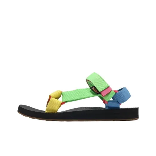 Teva Original Universal Пляжные сандалии Женские Зеленый