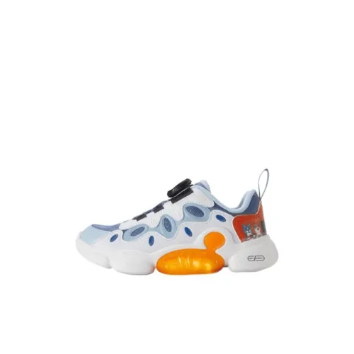 FILA KIDS BOA Slip-resistant Abrasion-resistant Low Top Детские тренировочные кроссовки Federal Blue FILA White Детские