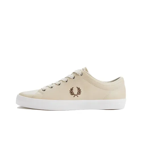 FRED PERRY Baseline Low Топ Кроссовки для скейтбординга Унисекс Овсяный