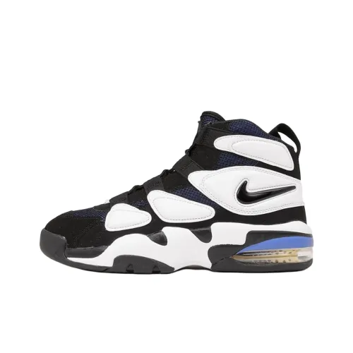 Nike Air Max 2 Uptempo MID Топ Винтажные баскетбольные кроссовки Унисекс Черный белый