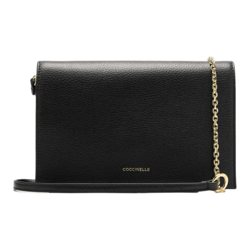 COCCINELLE GRAIN LEATHER Сумка через плечо Женская Черная