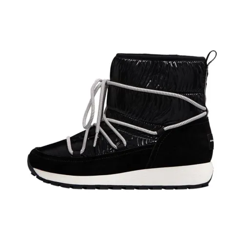 Pepe Jeans Устойчивые к истиранию Короткие Сноубутсы Женские Черные