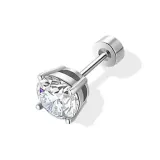 Серьги-гвоздики с четырьмя щупальцами, 8 мм