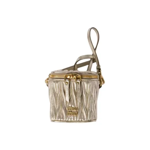 MIU MIU Овечья шкура Сумка через плечо Мини Женские Pyrite