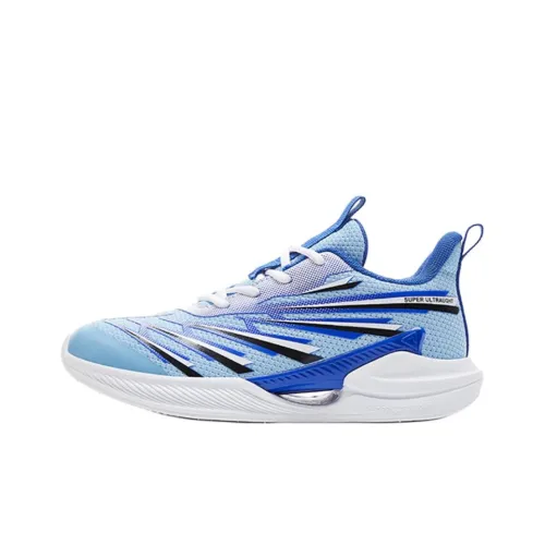 PEAK Slip-resistant Abrasion-resistant Low Top Детская беговая обувь Blue Unisex