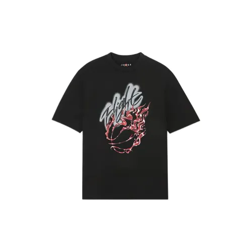 Джордан Travis Scott x Air Jordan Черные Мужские Футболки