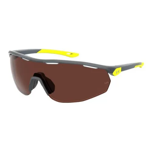 Under Armour Injection Molded Нерегулярная форма Солнцезащитные очки Мужской Серый